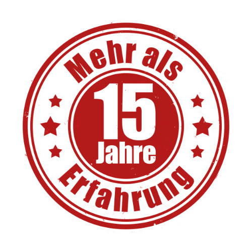15-Jahre-Erfahrung
